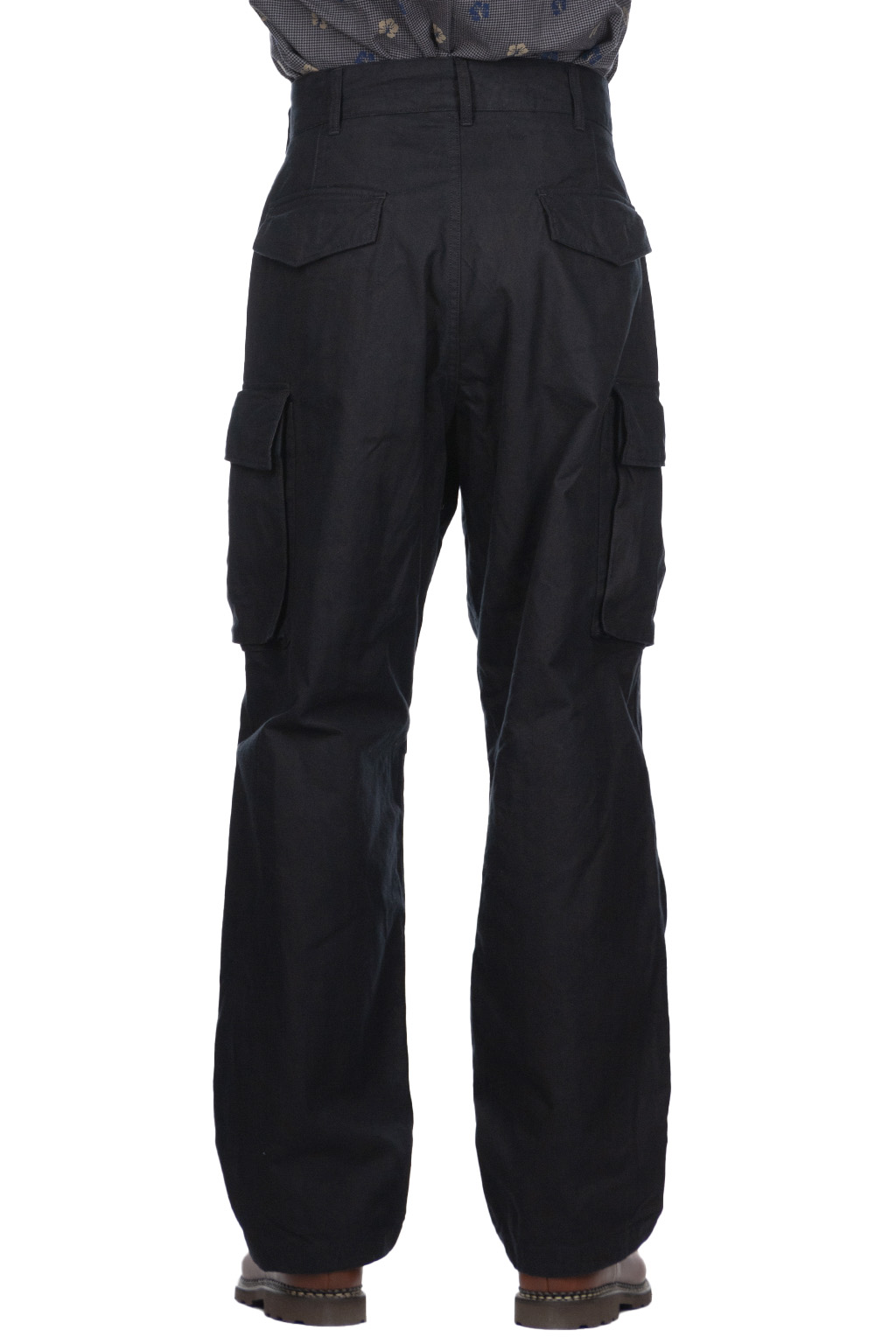 Engineered Garments - FA Pant - Black Cotton Brushed HB