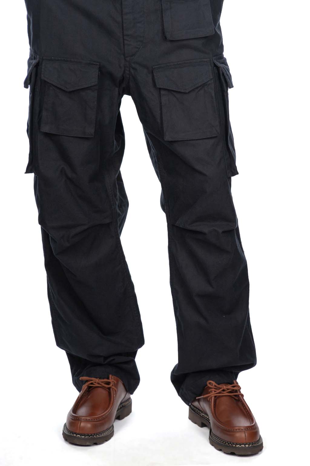 Engineered Garments - FA Pant - Black Cotton Brushed HB