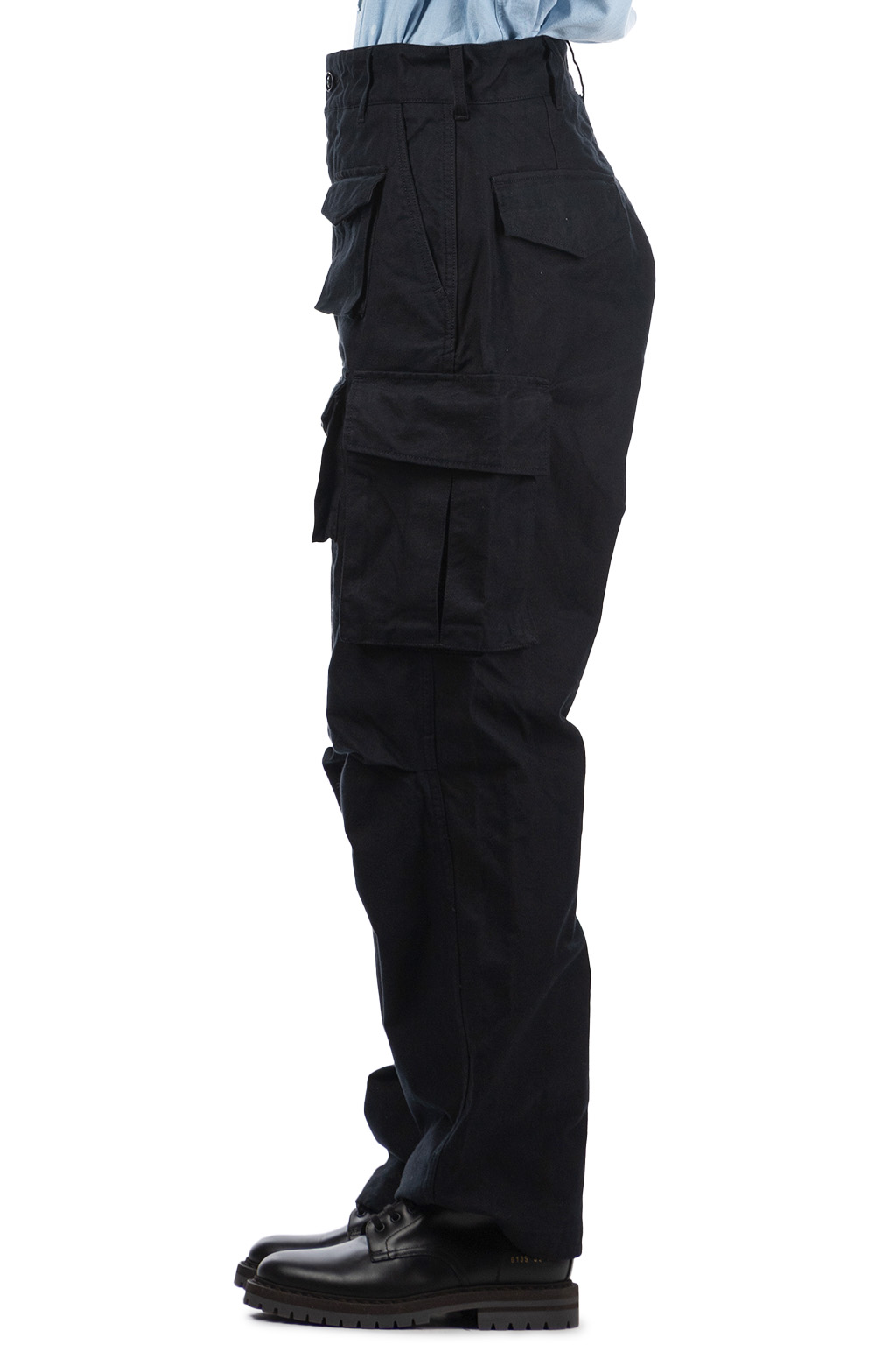 Engineered Garments - FA Pant - Black Cotton Brushed HB