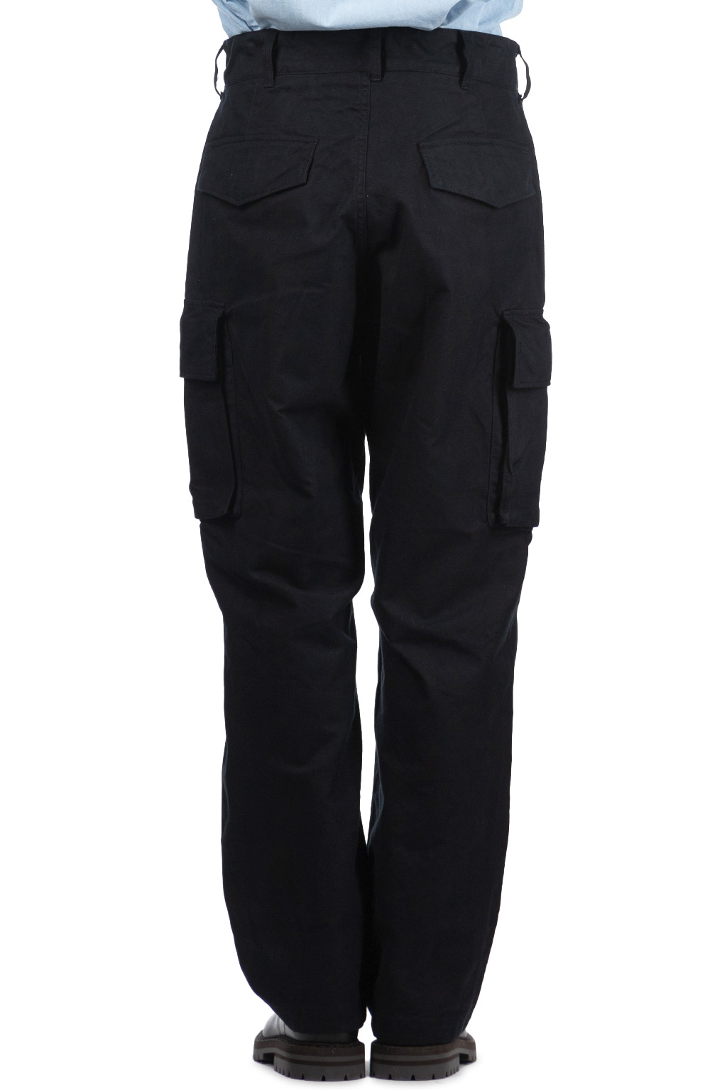 Engineered Garments - FA Pant - Black Cotton Brushed HB