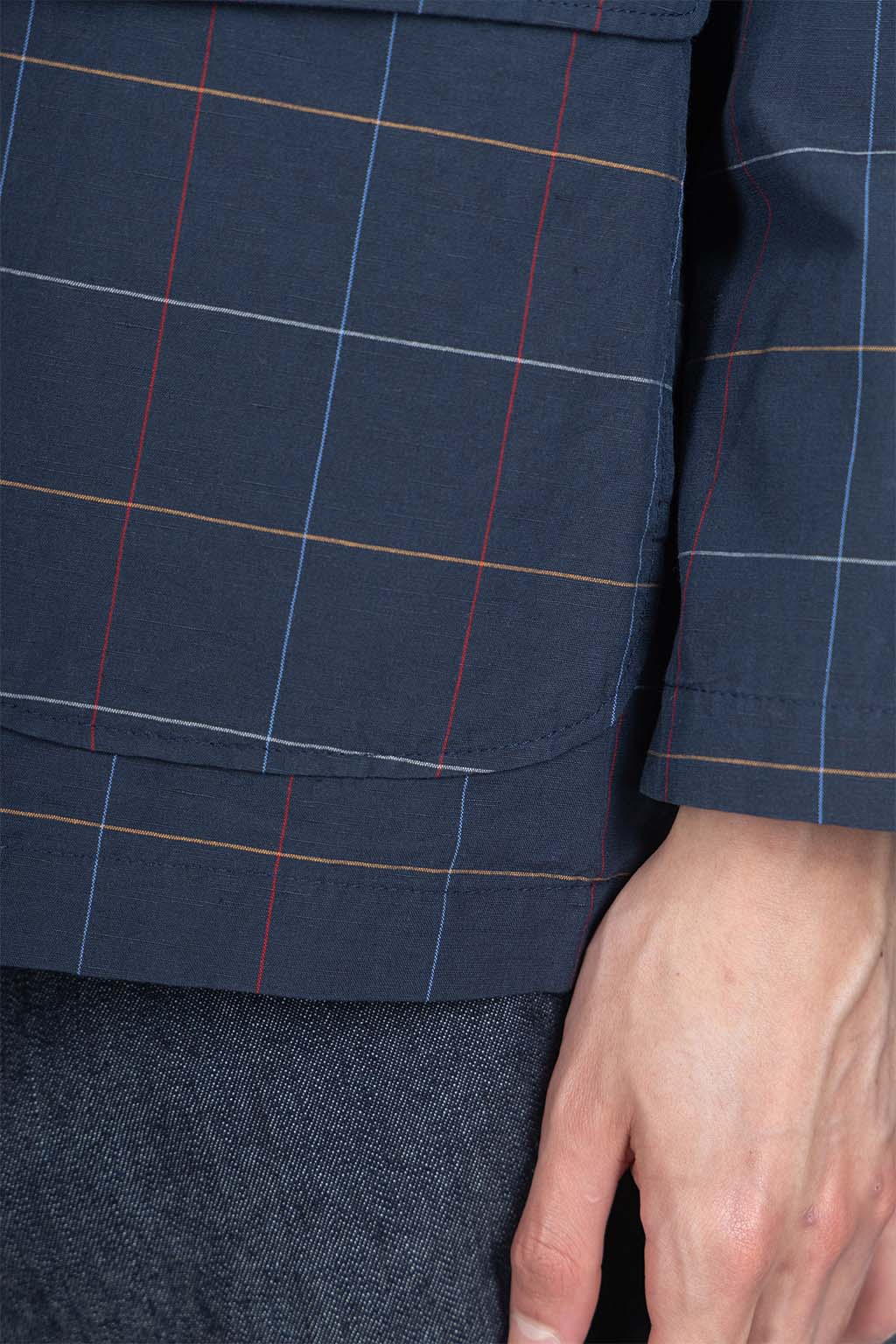 Engineered Garments - Loiter Jacket - Navy CL Windowpane