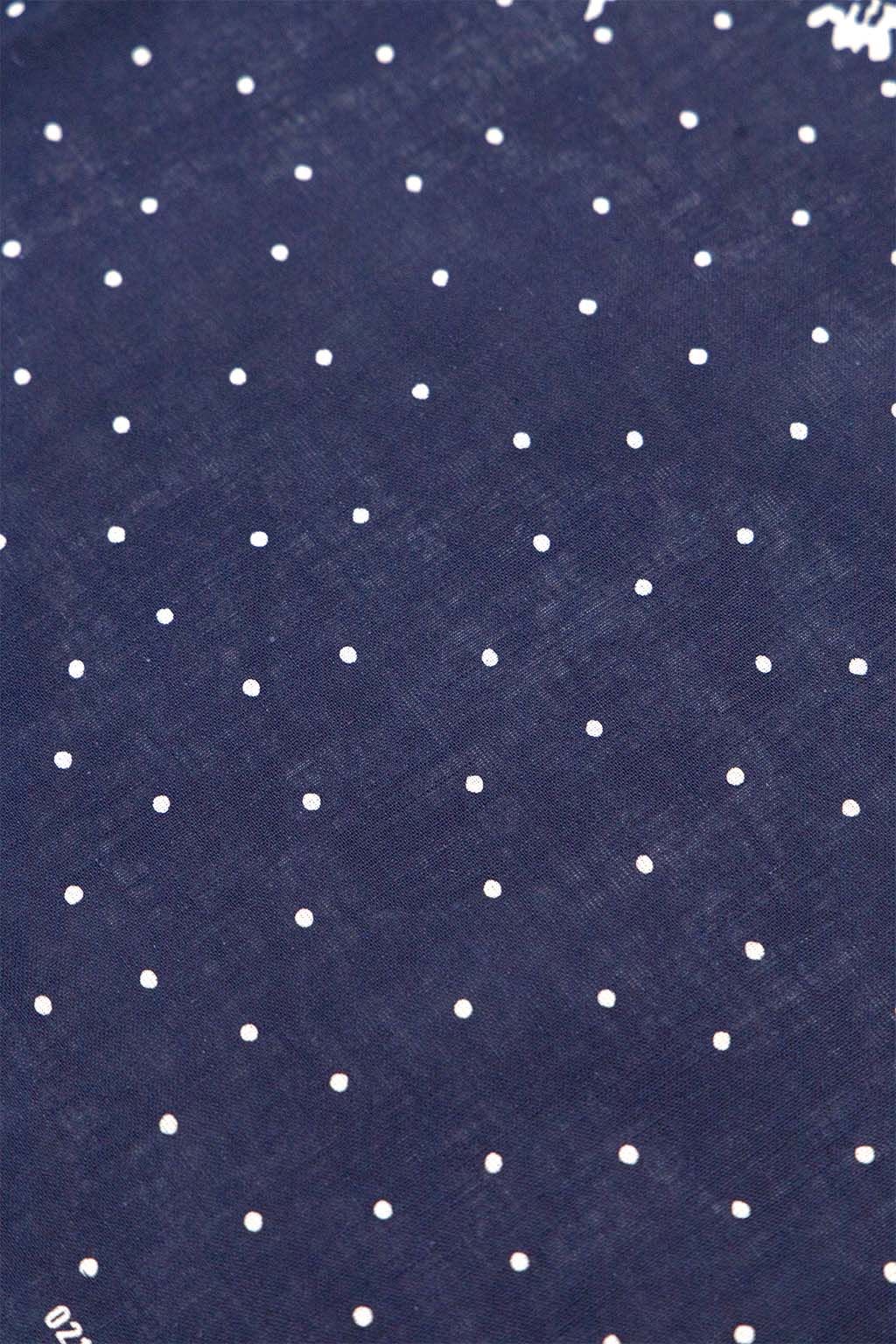 Engineered Garments - Printed Bandana - Navy College