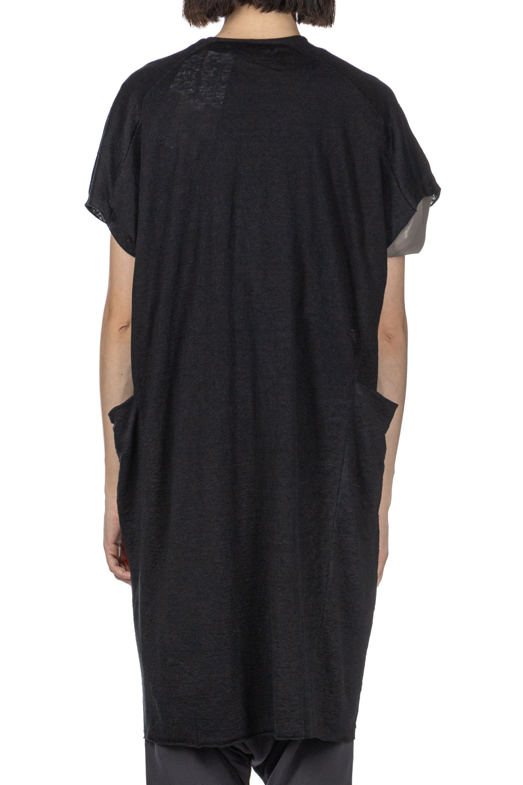 Evam Eva - Linen Robe Vest - Black