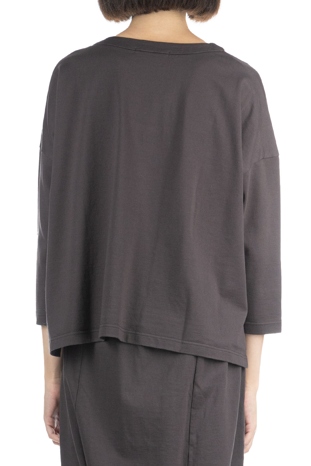 Evam Eva - Sweat Pullover-Stone Gray