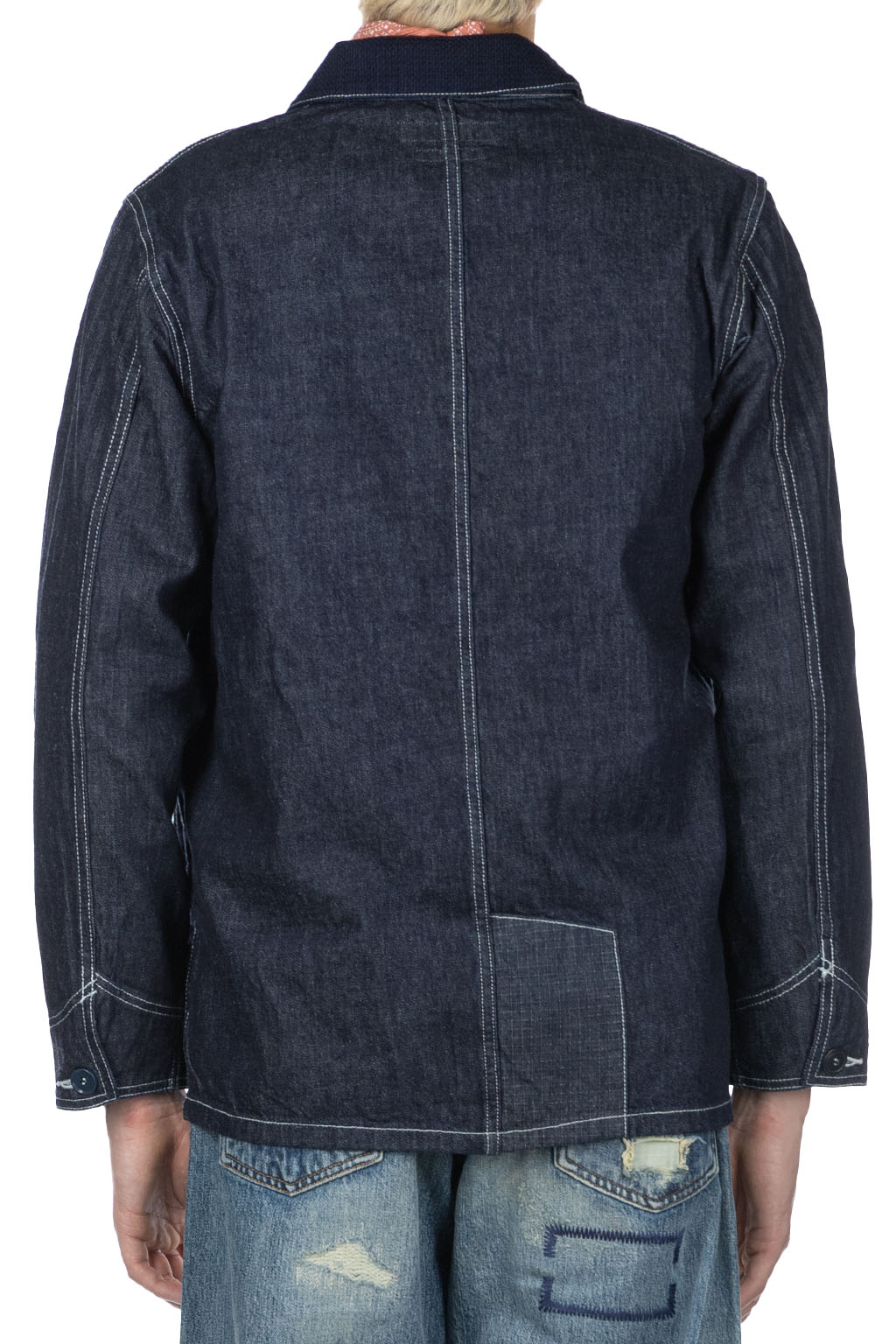 FDMTL - Coverall Jacket Rinse - Indigo