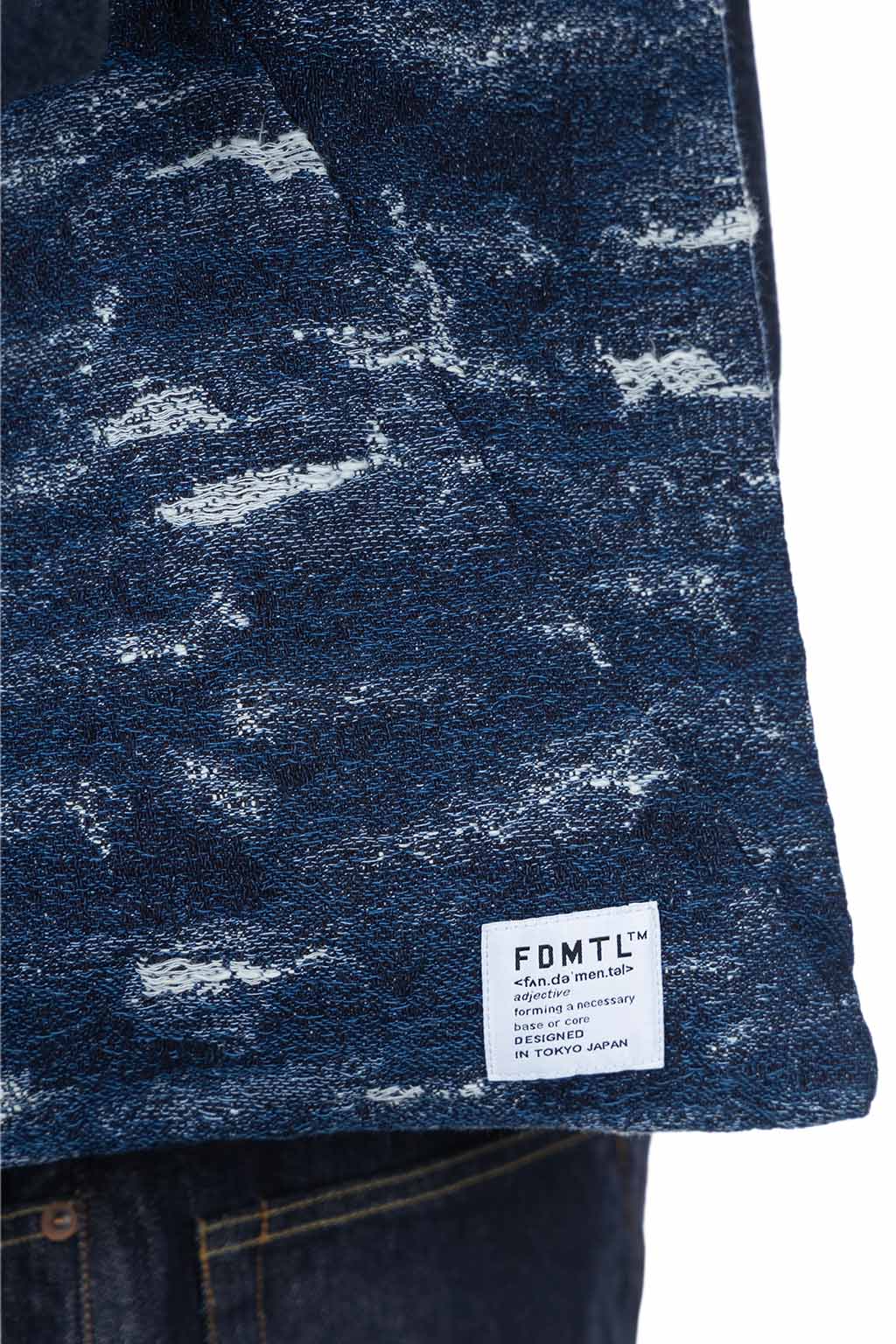 FDMTL - Jacquard Denim AZUMA Bag - Indigo