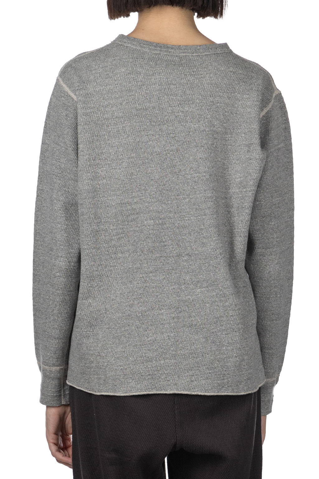 Filmelange - 100% Cotton Crewneck Long Sleeve - Melange