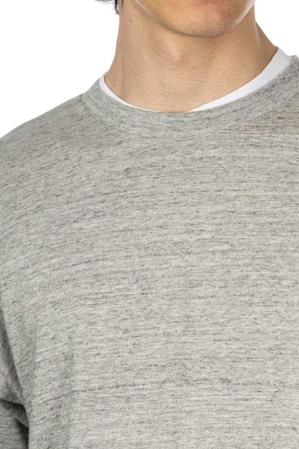 Filmelange - 100% Cotton Long Sleeve Tee - Old Melange