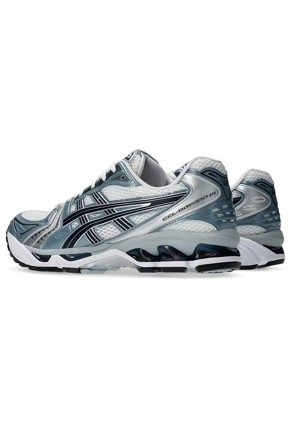 Asics - Gel Kayano 14 - White and Fjord Grey