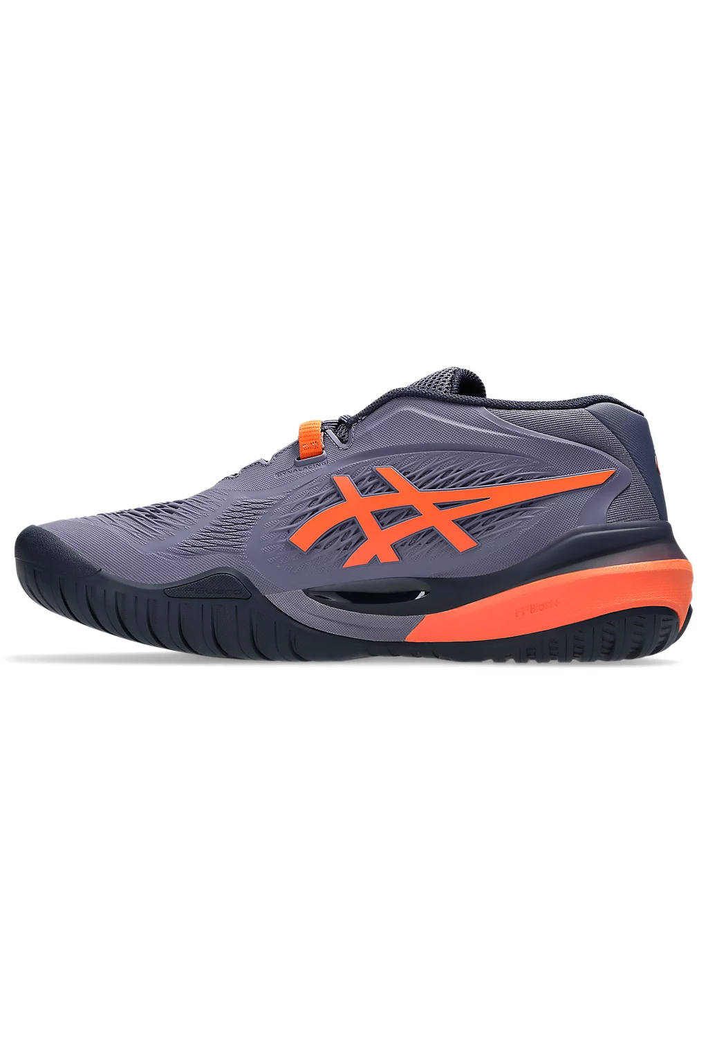 Asics - Gel-Resolution X - Greyish Purple and Nova Orange