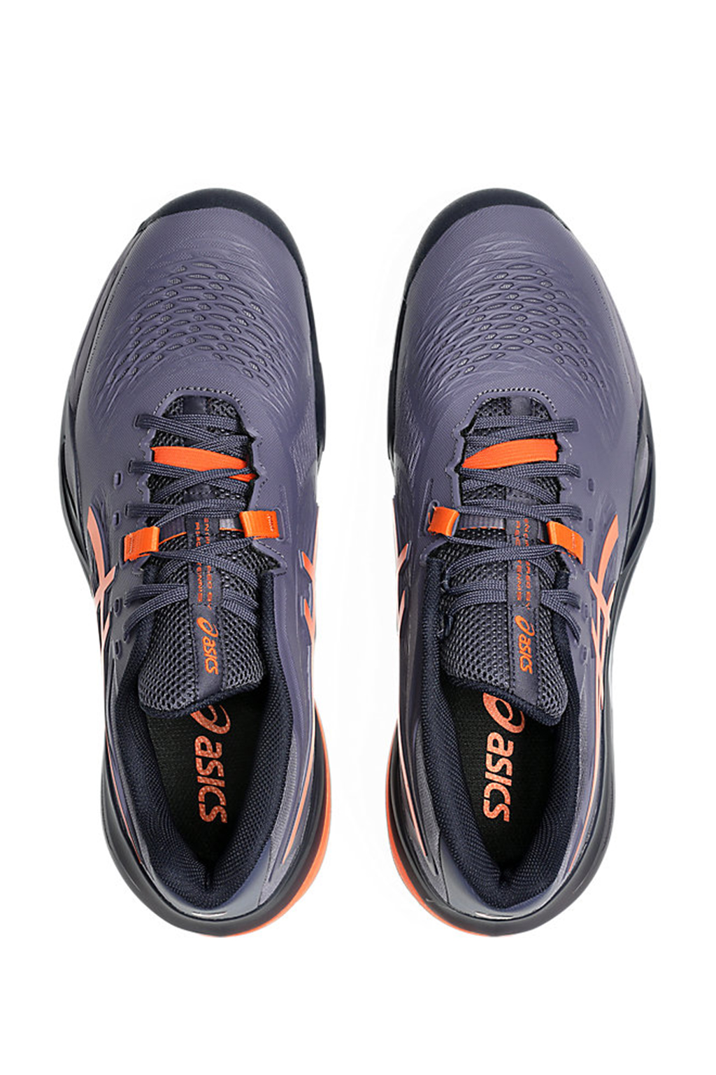 Asics - Gel-Resolution X - Greyish Purple and Nova Orange