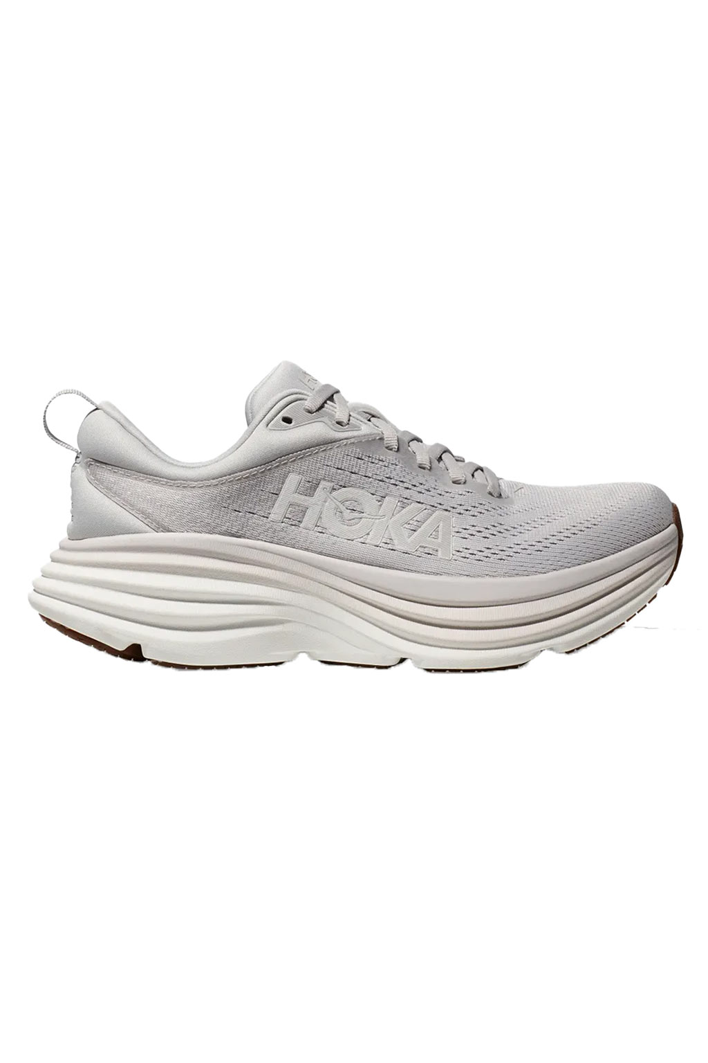 Hoka One One | Men's Bondi 8 - Lunar Rock x Nimbus Cloud | Men 