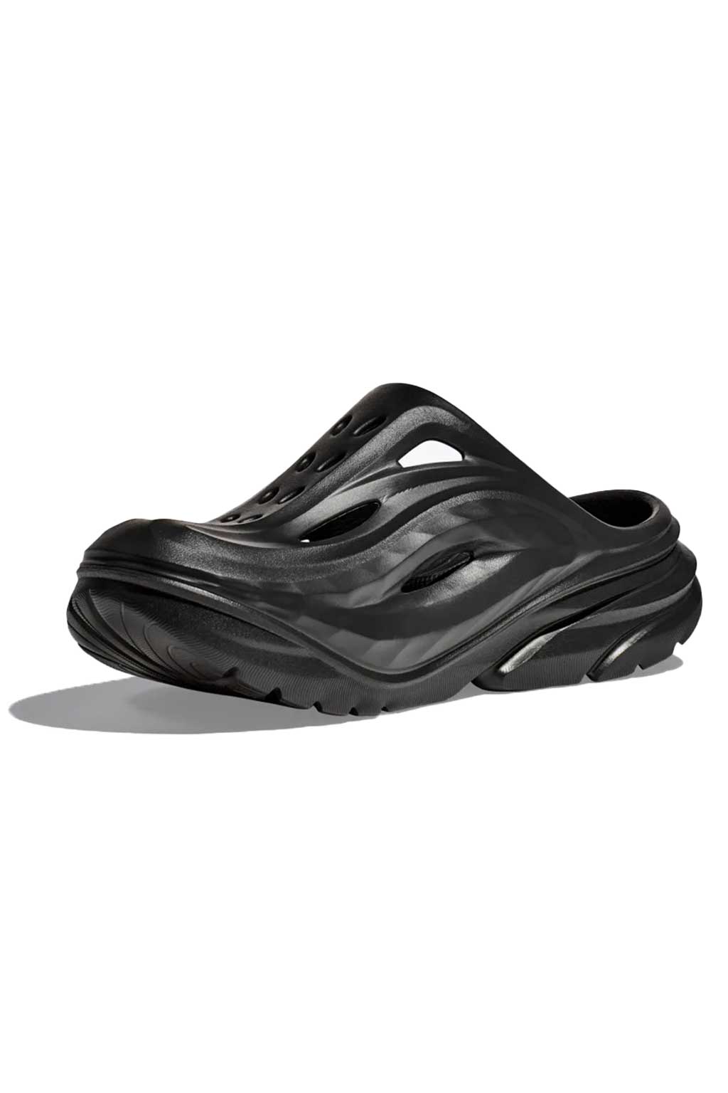 Hoka One One - U ORA Recovery Mule - Black x Black 