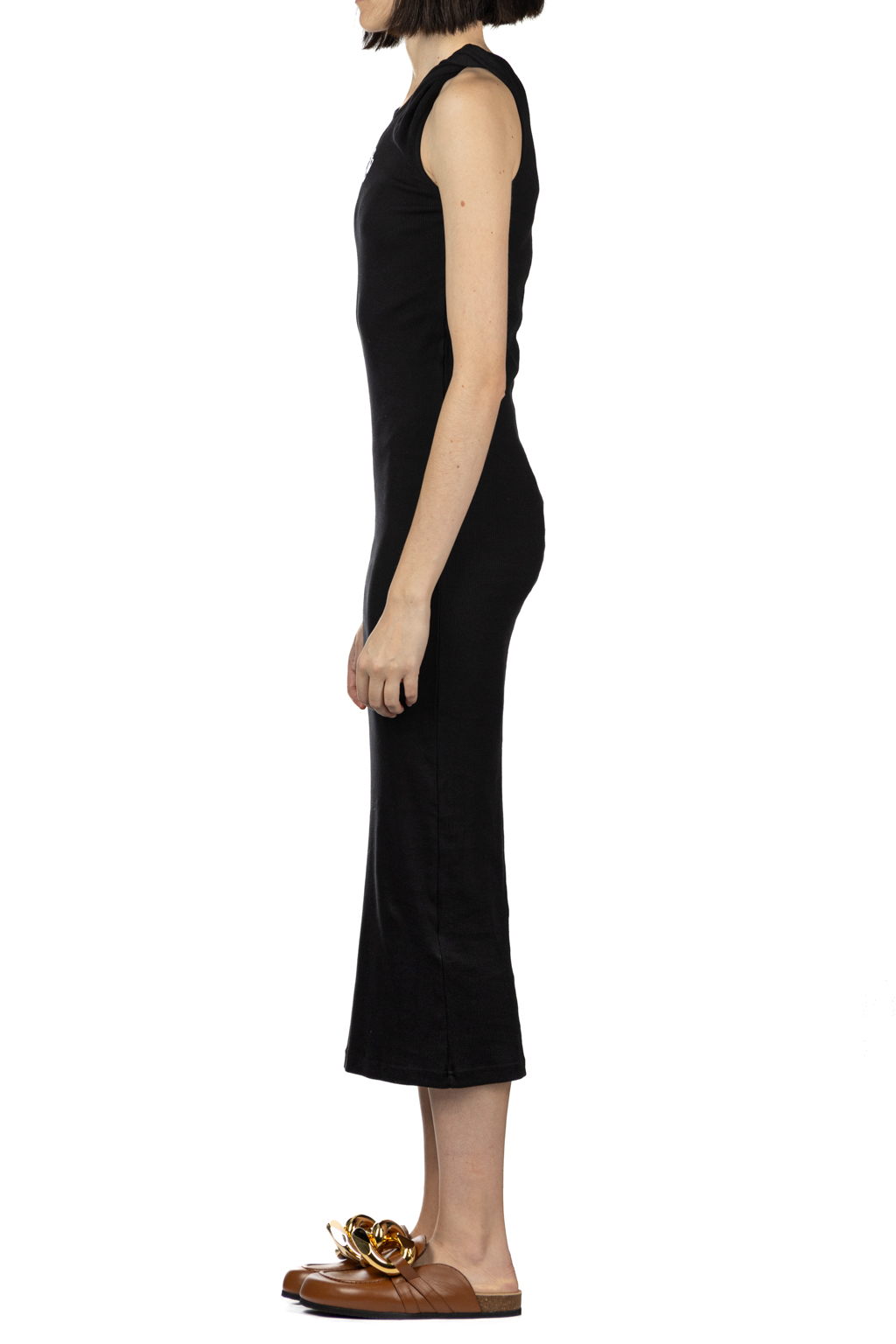 JW Anderson - Anchor Embroidery Twisted Strap Dress