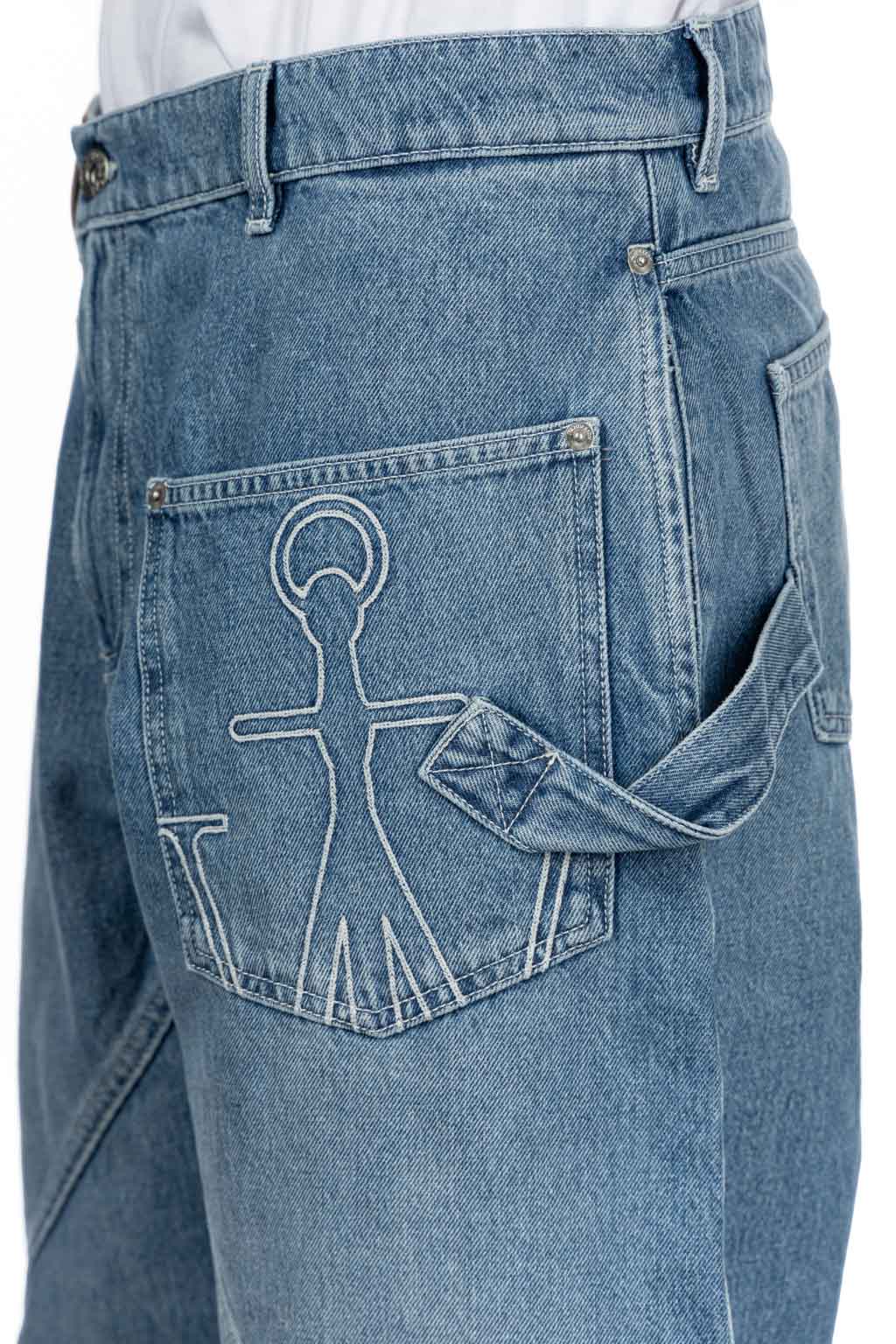 JW Anderson - Twisted Workwear Jeans - Light Blue