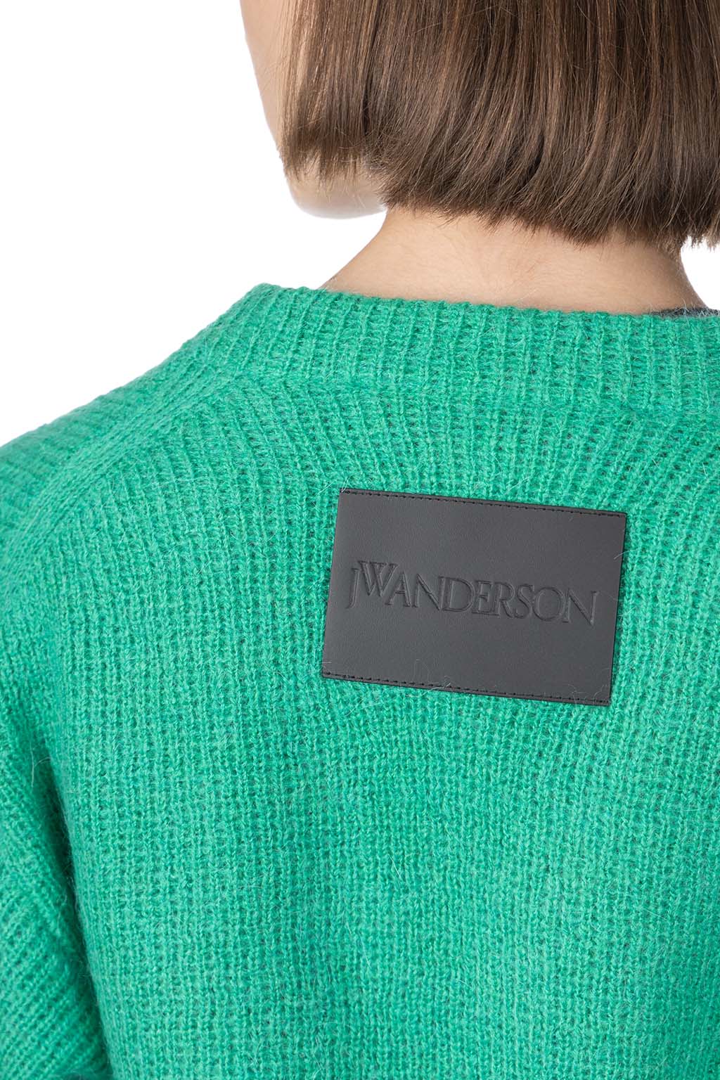 JW Anderson - V Neck Cardigan - Jade