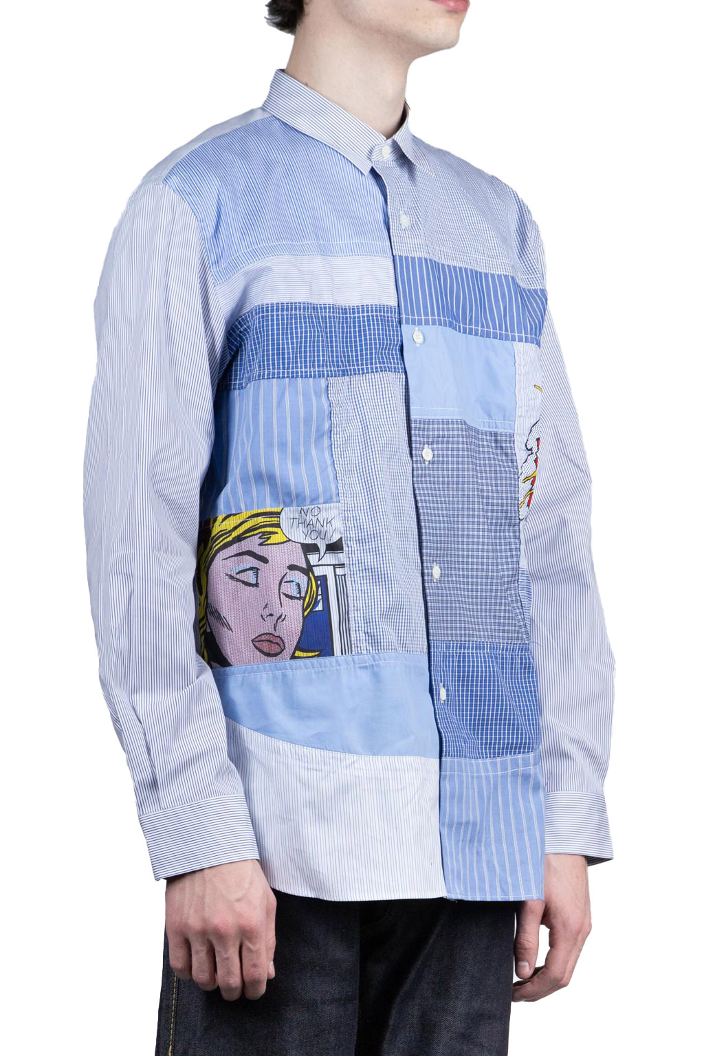 Junya Watanabe MAN Junya x Roy Lichtenstein Patch Work Shirt