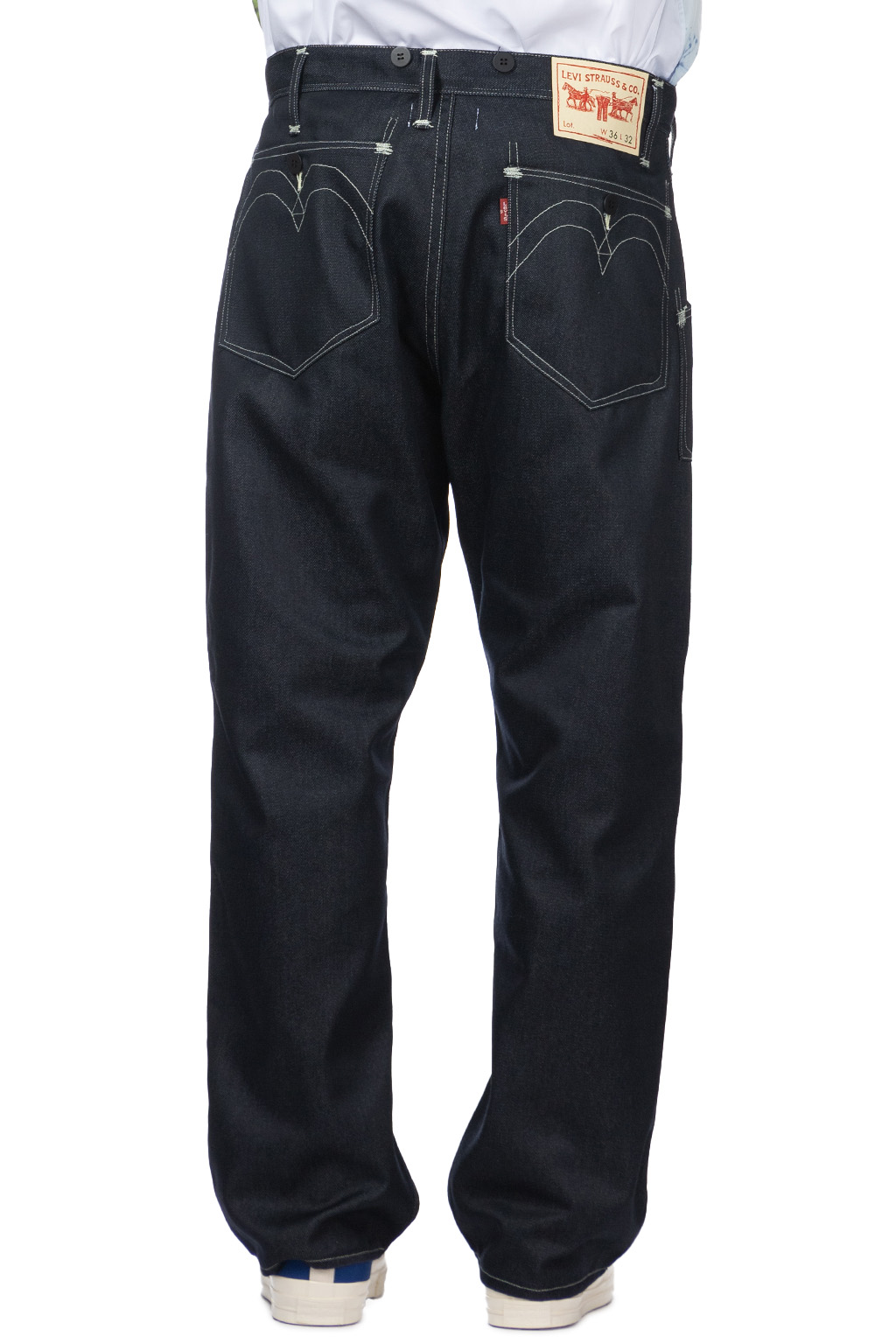 Junya Watanabe MAN - Pants - Navy White