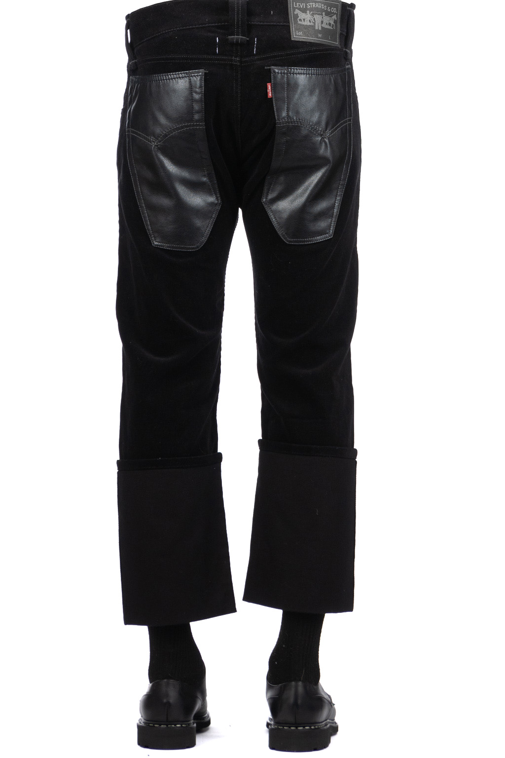 Junya Watanabe MAN - Rolled Cuffs Pants - Black