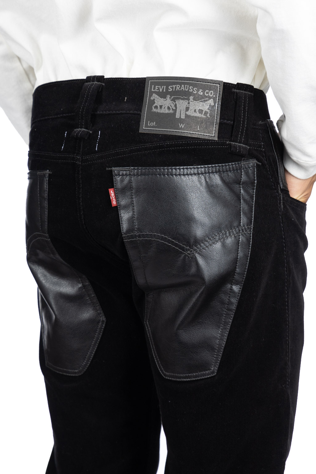 Junya Watanabe MAN - Rolled Cuffs Pants - Black