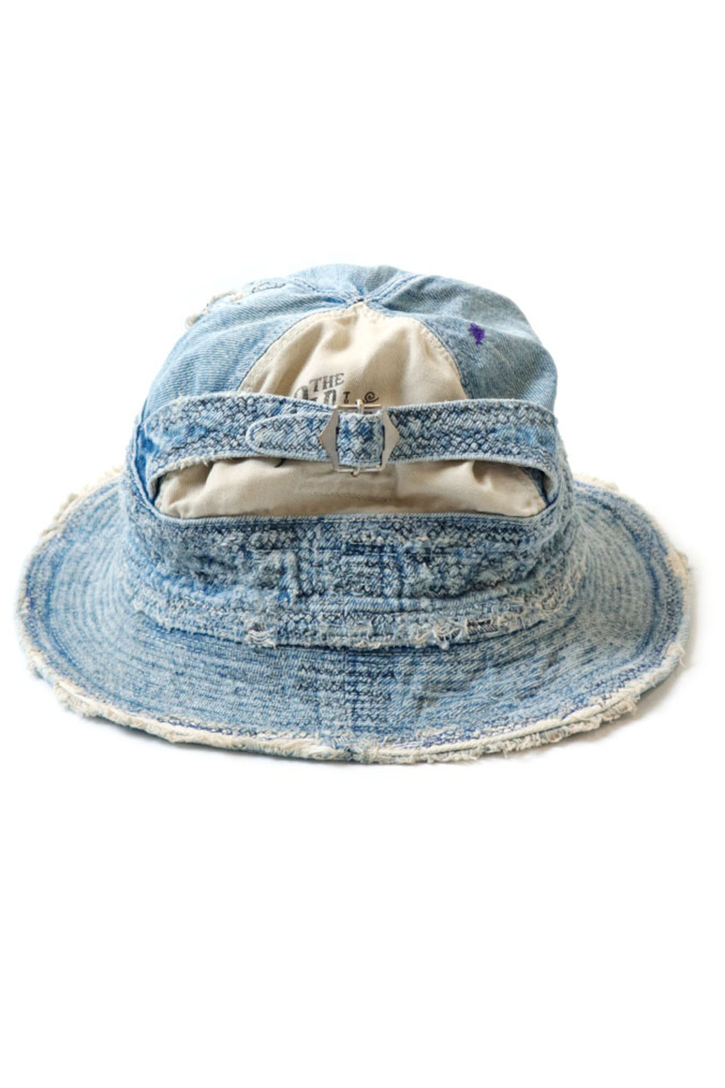 Kapital 11.5oz Denim The Old Man And The Sea Hat (CRASH Remake) - Indigo