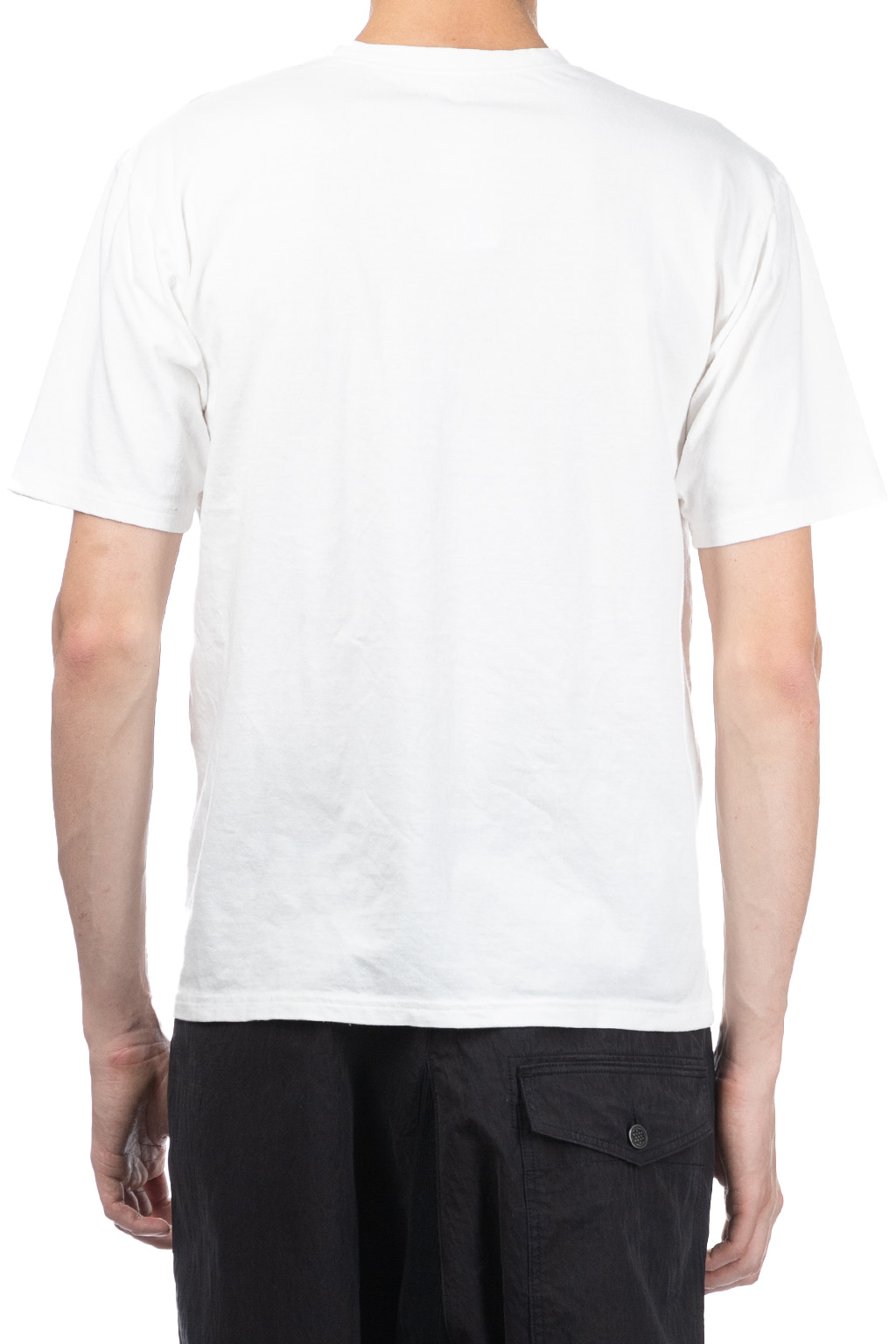 Kapital - 20/-Jersey Crew T (PECKISH LITTLE BEAR) - White