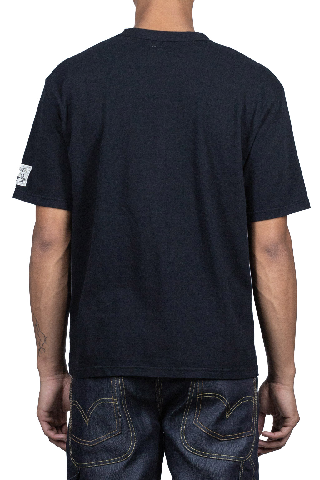 Kapital - 20/-Jersey ROOKIE Crew T (BRACKETS KAP) - Black