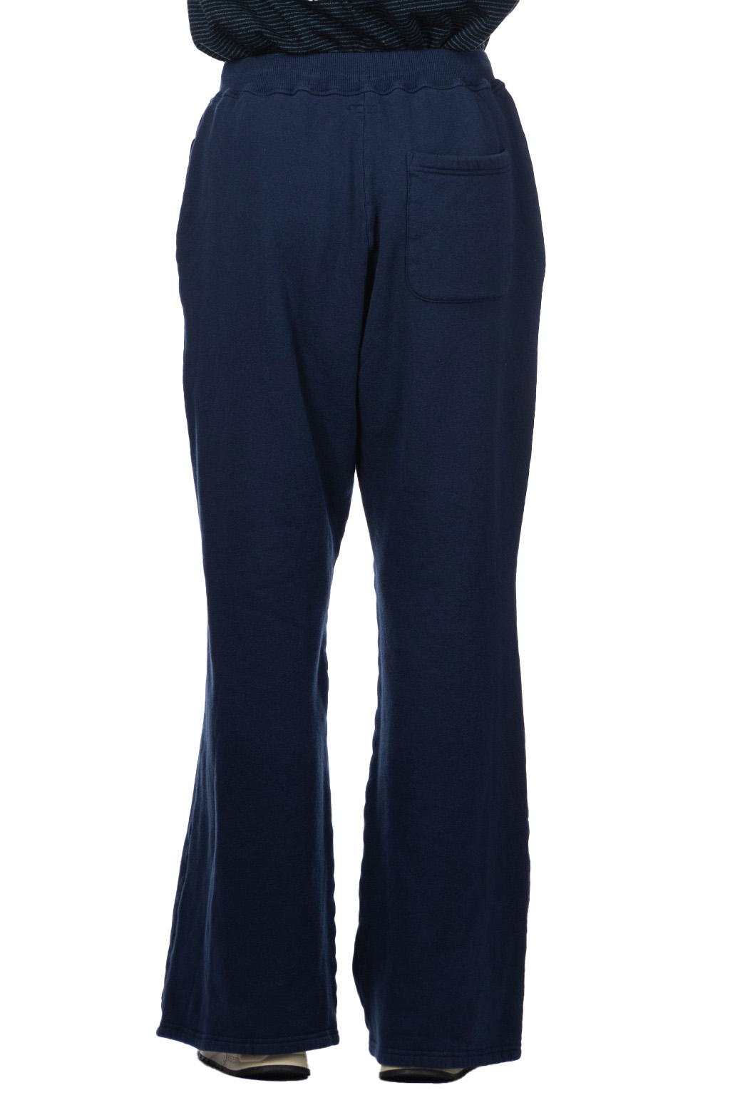 Kapital - 30/-Napped Lining Flare SWT Pants (KOUNTRY) - Navy