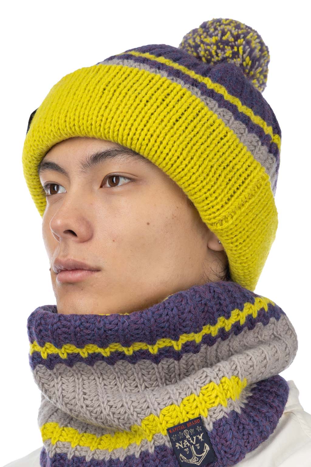 Kapital - 3G Wool Cable Knit Cap - 5 color choices