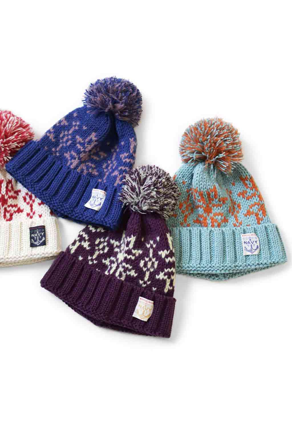 Kapital - 3G Wool Snow Knit Cap - 5 Colors