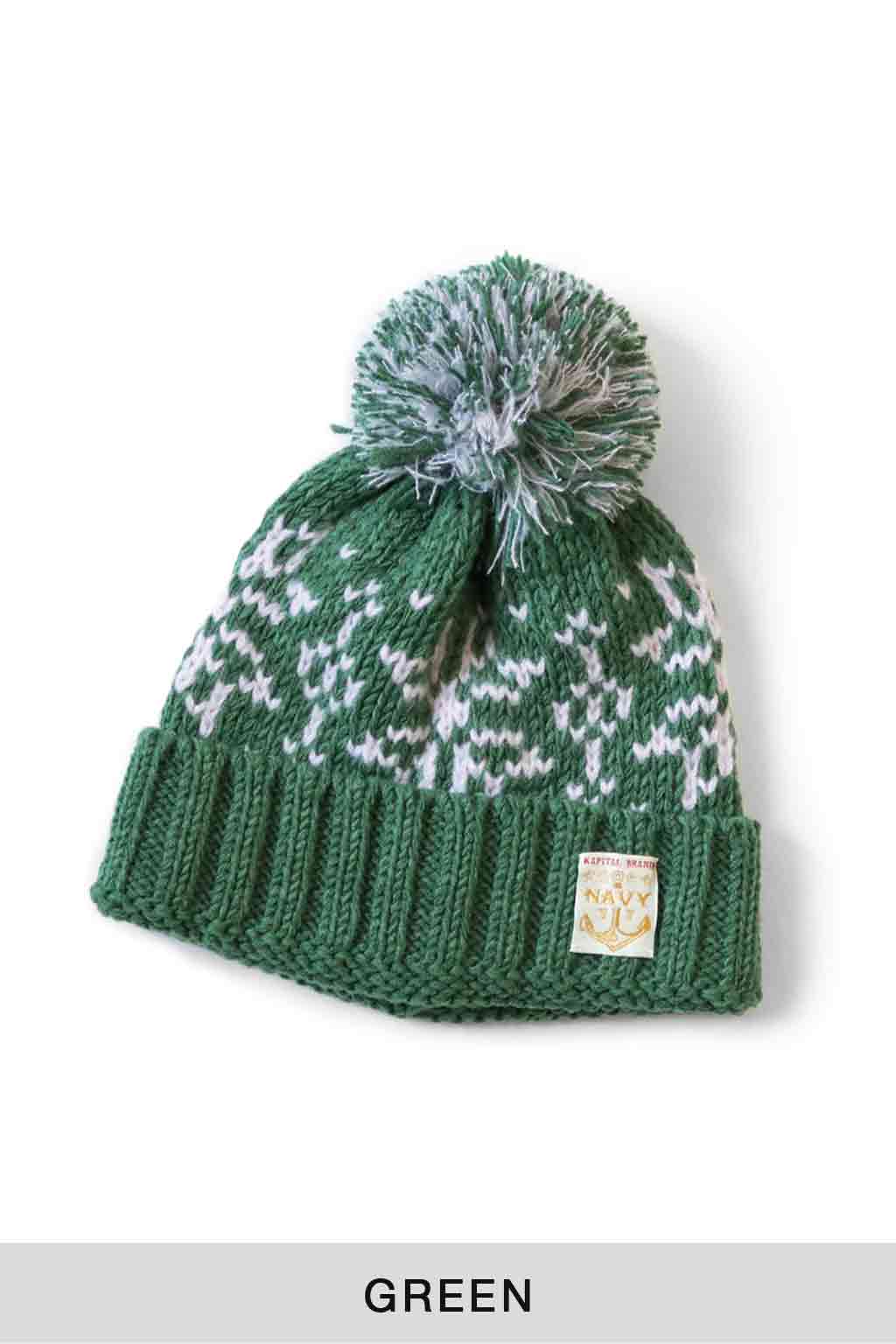 Kapital - 3G Wool Snow Knit Cap - 5 Colors