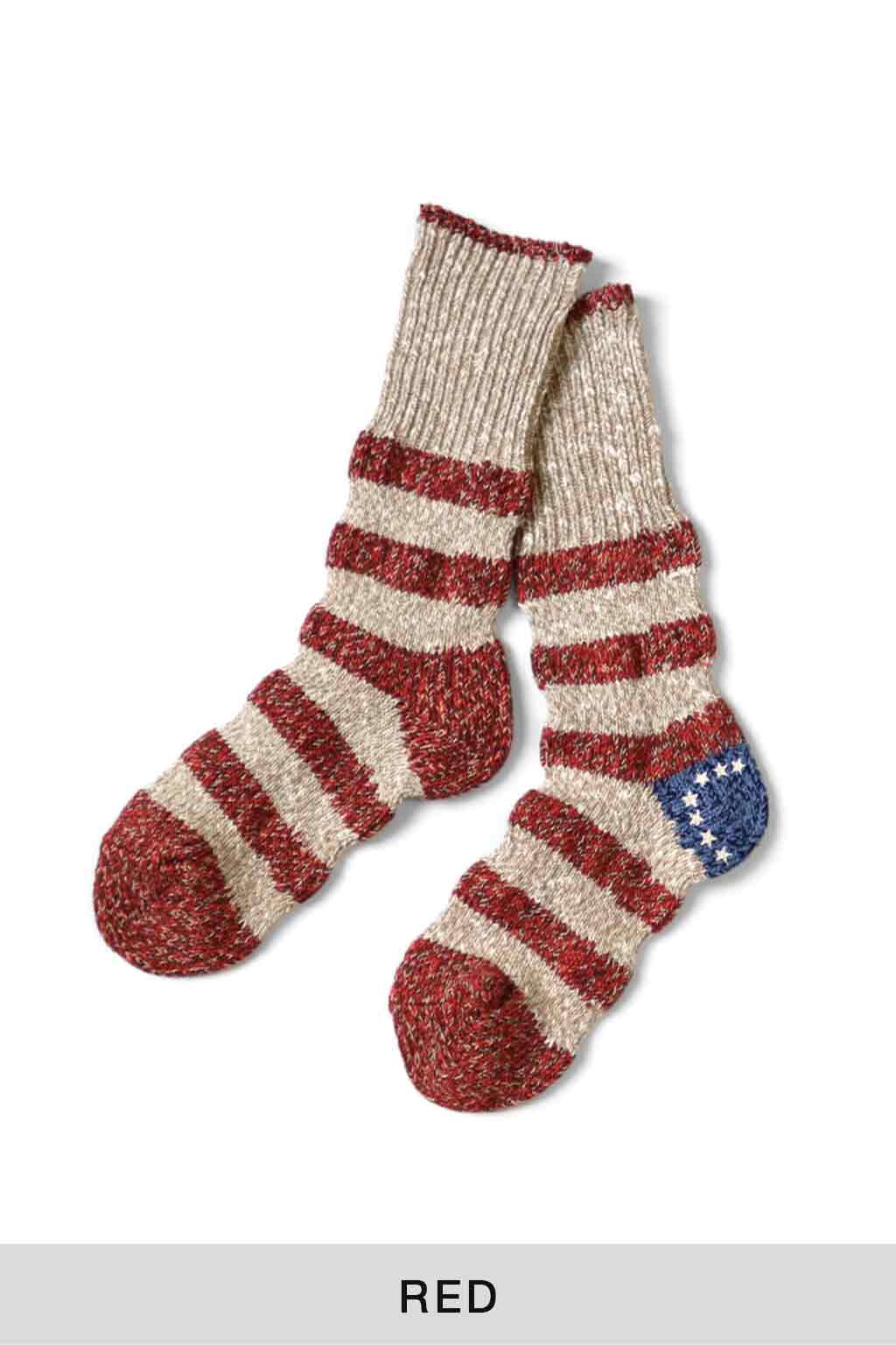 Kapital - 56 Yarns Flag Stripe Socks - 4 Colors