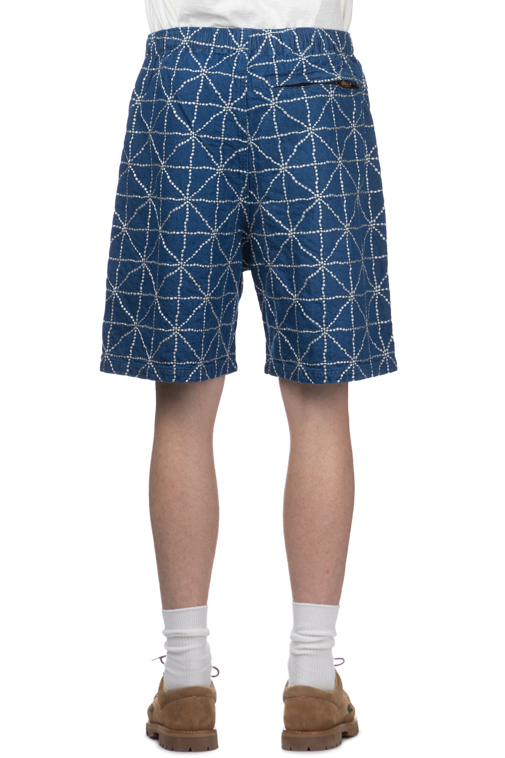 Kapital - 8oz Denim FOLK-DOJO EASY Shorts - Midtone