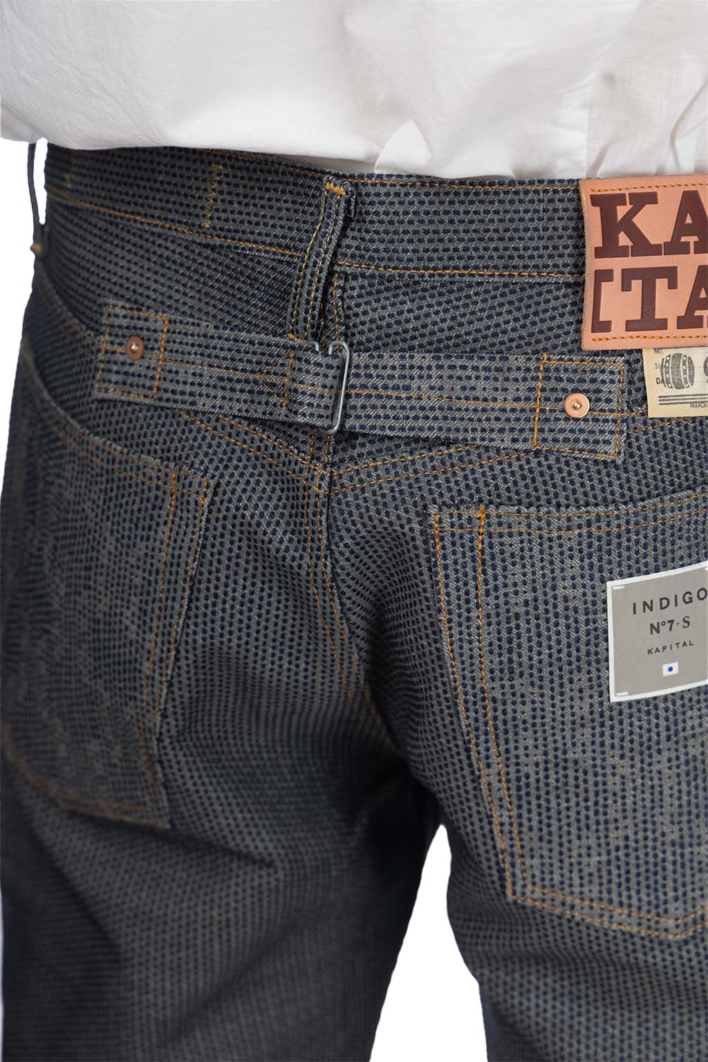 Kapital Century Denim 5P Stone N7S - Grey