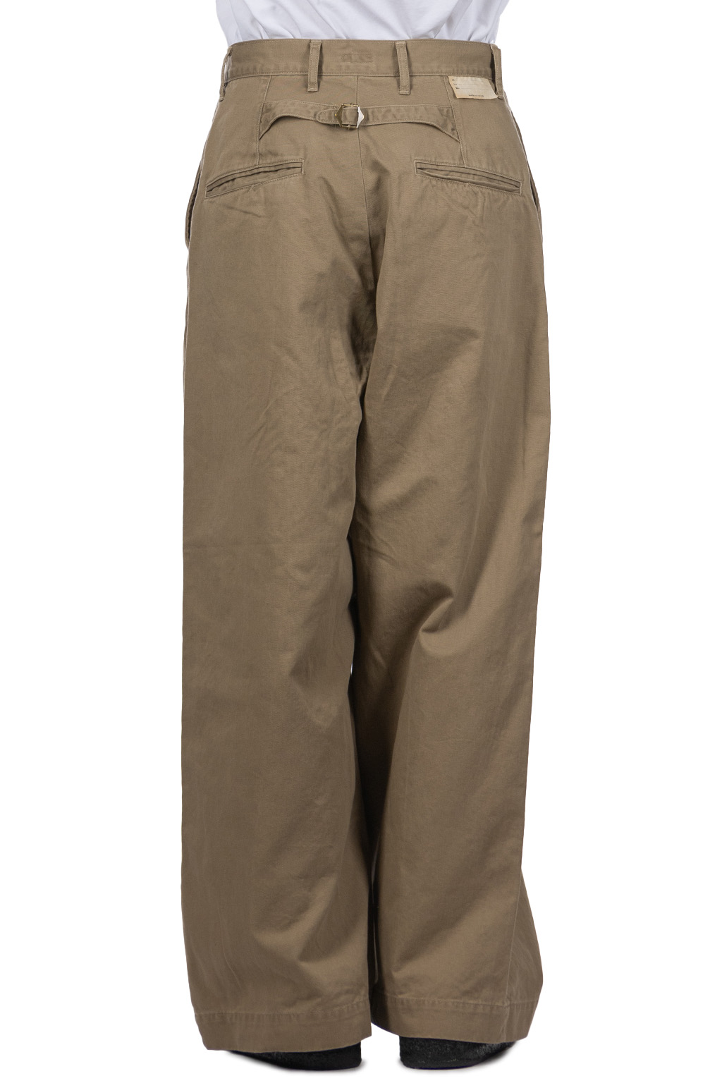 Kapital - Chino High Waisted NIME Pants-Beige