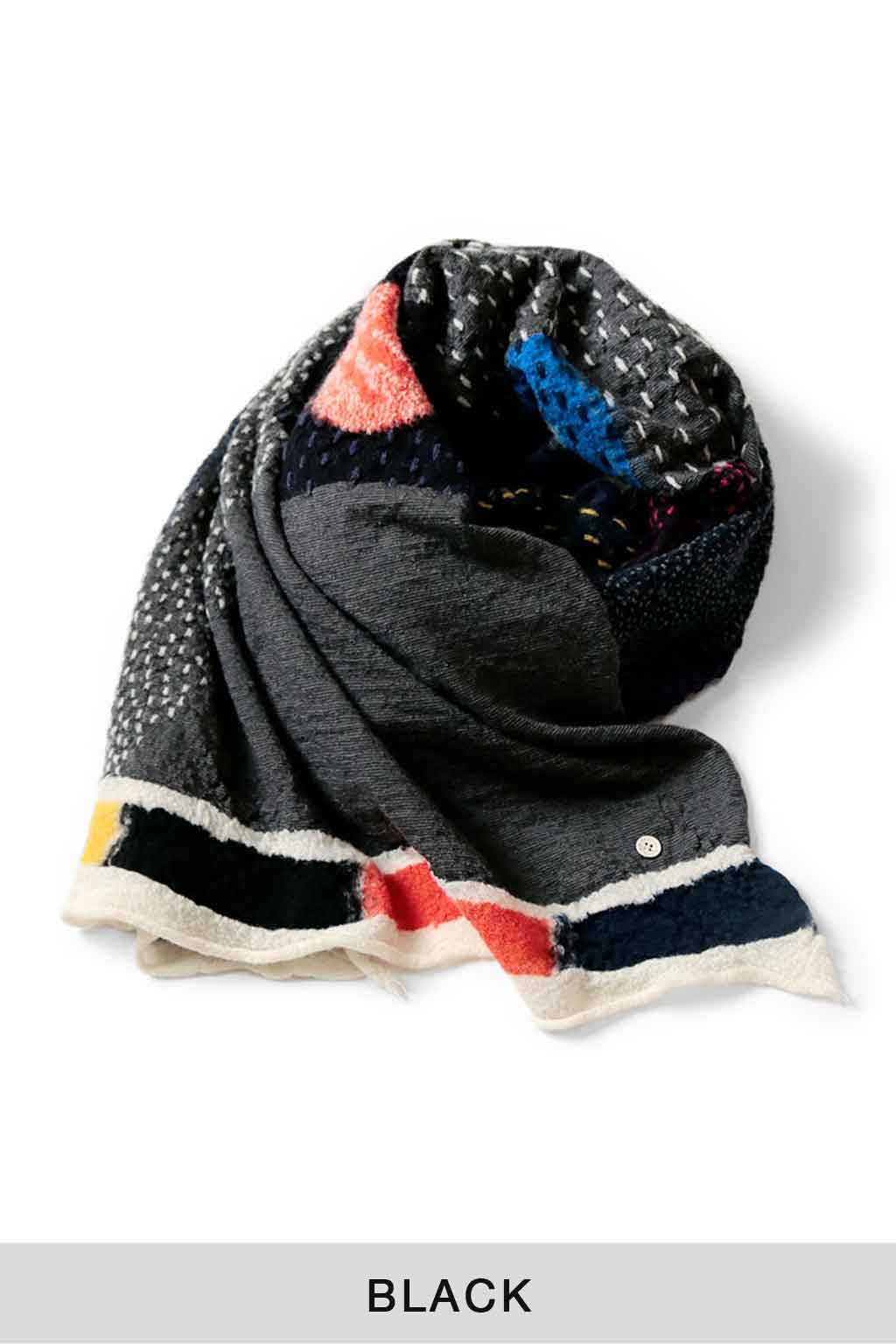 Kapital Compressed Wool Scarf GABBEH UNIVERSE - 2 Colors