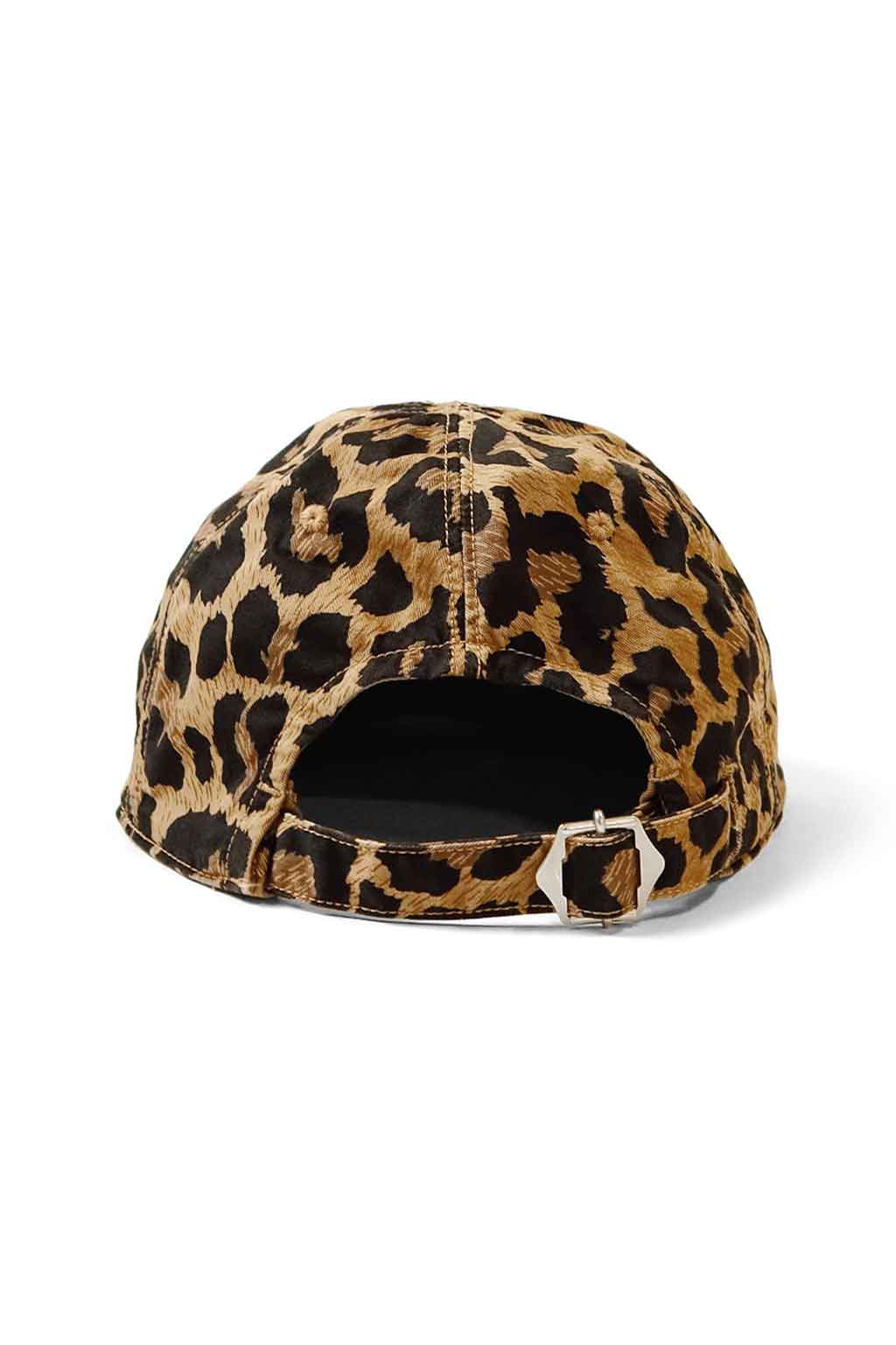 Kapital - Cotton Herringbone Leopard Baseball Cap - Brown