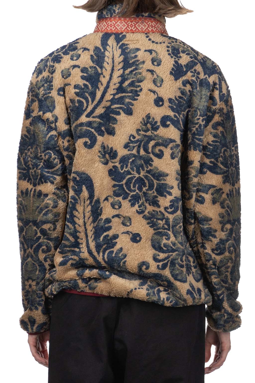 Kapital DAMASK Fleece ZIP Blouson - Beige