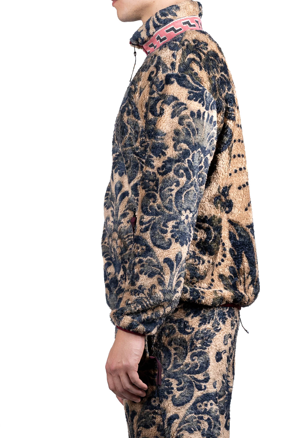 Kapital DAMASK Fleece ZIP Blouson (VirginMary)