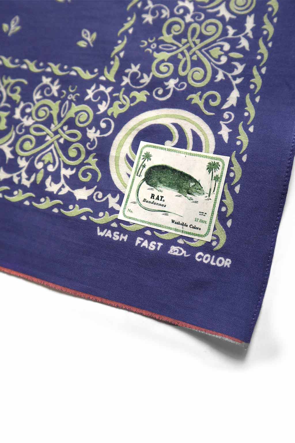 Kapital - Fastcolor Selvedge Bandana (ANTLER NAJA) - 4 Colors