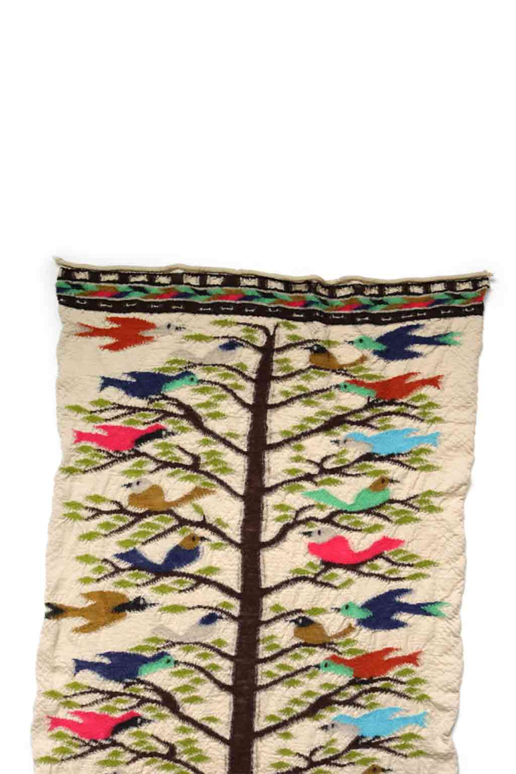 Kapital Fulling Wool Scarf BIRD TREE - 2 Colors