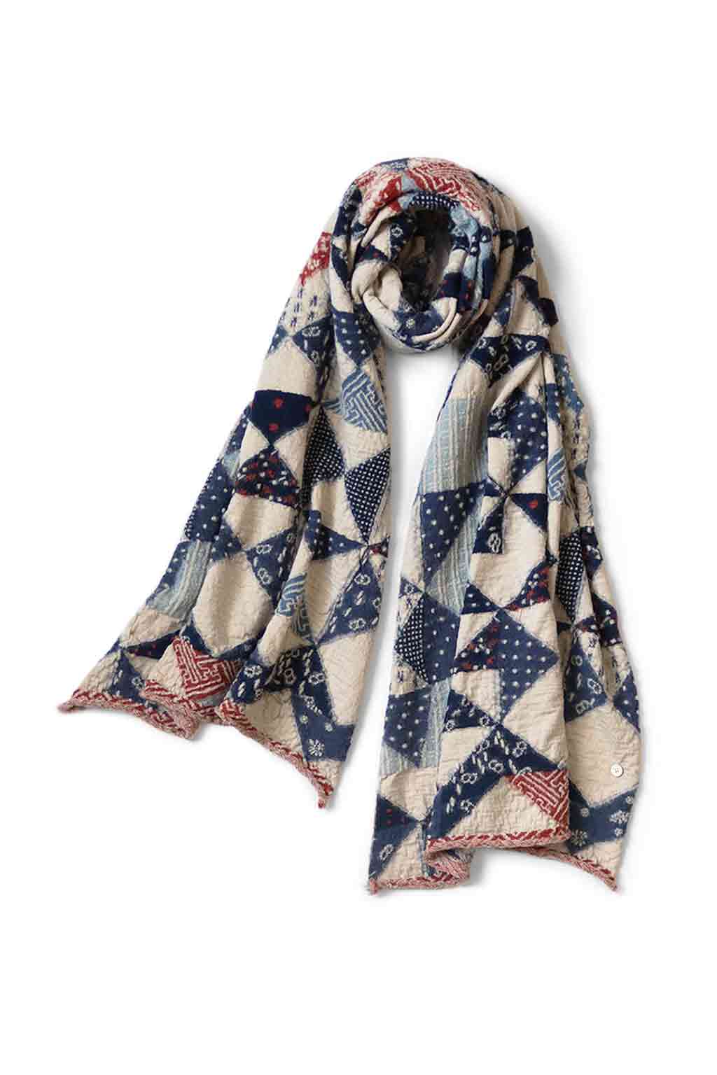 Kapital - Fulling Wool Scarf IDG-RAG - 2 Colors