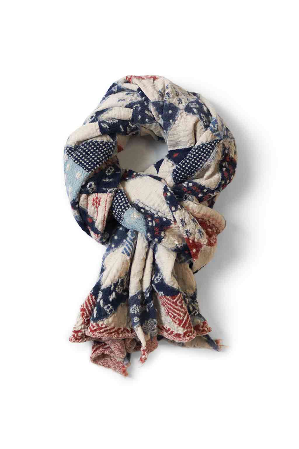 Kapital - Fulling Wool Scarf IDG-RAG - 2 Colors