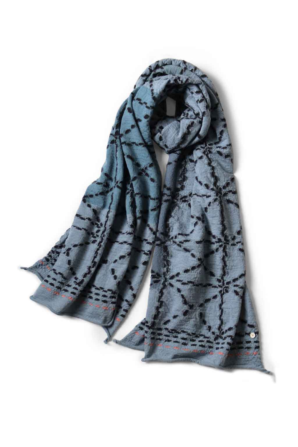 Kapital - Fulling Wool Scarf SASHIKO - 3 Colors