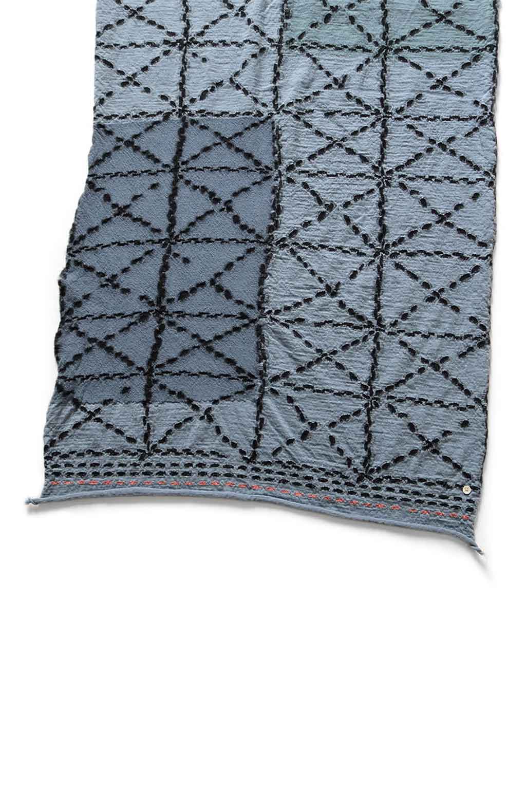 Kapital - Fulling Wool Scarf SASHIKO - 3 Colors