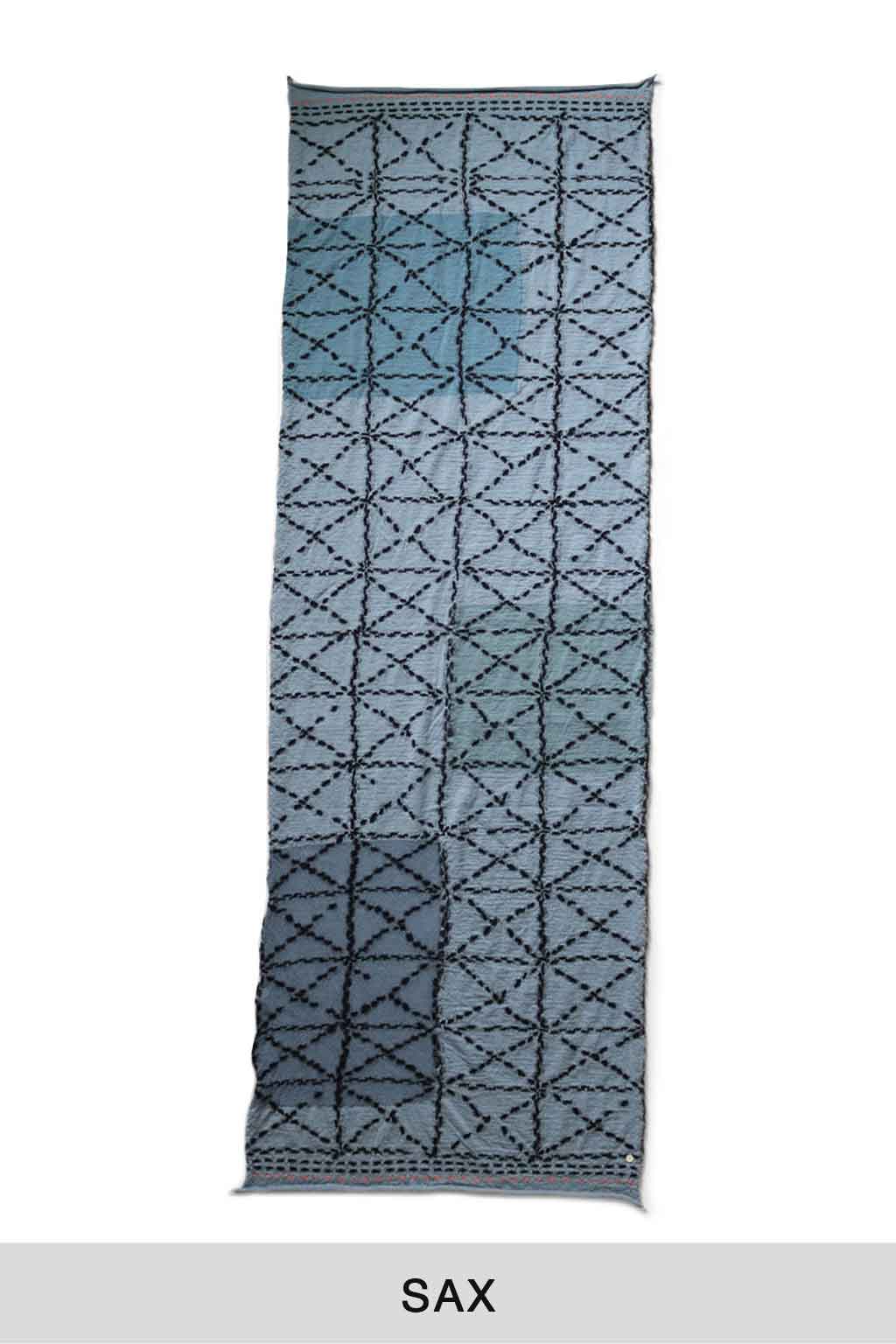 Kapital - Fulling Wool Scarf SASHIKO - 3 Colors