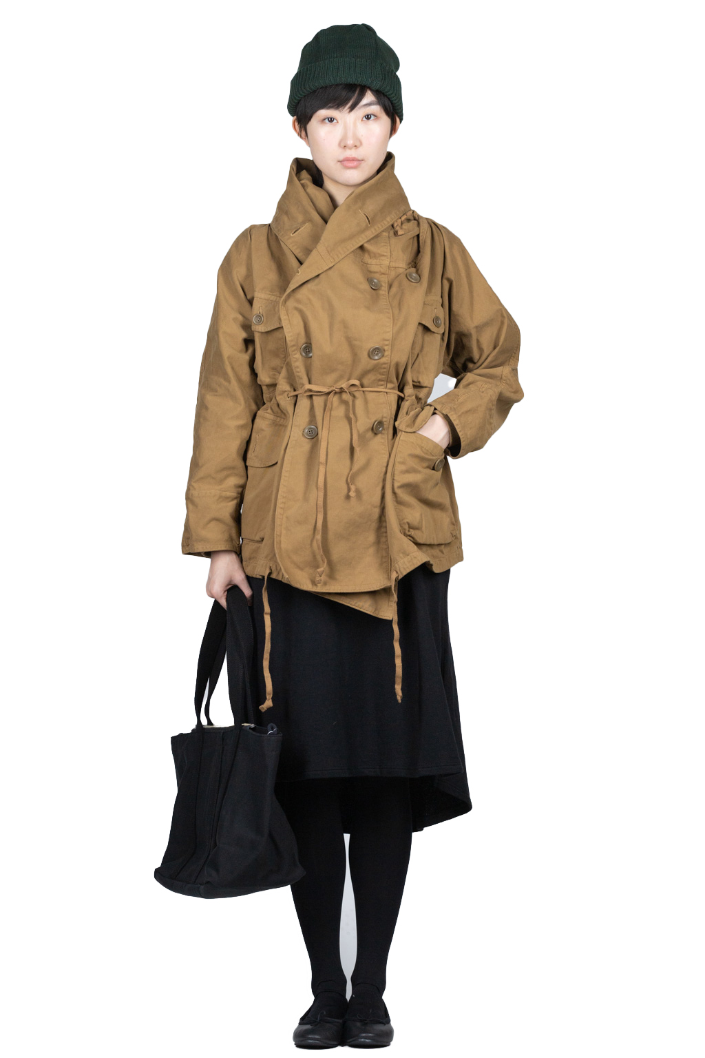 Kapital KATSURAGI Cotton RING Coat - Gold