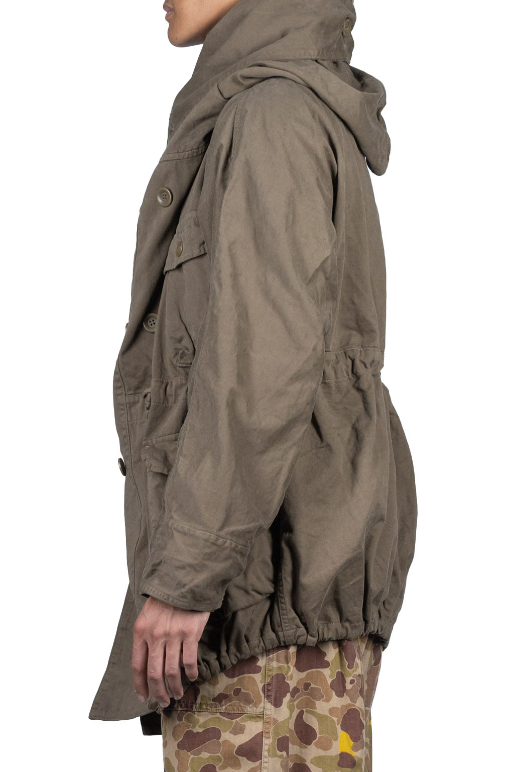 Kapital Katsuragi Cotton RING Coat - Khaki