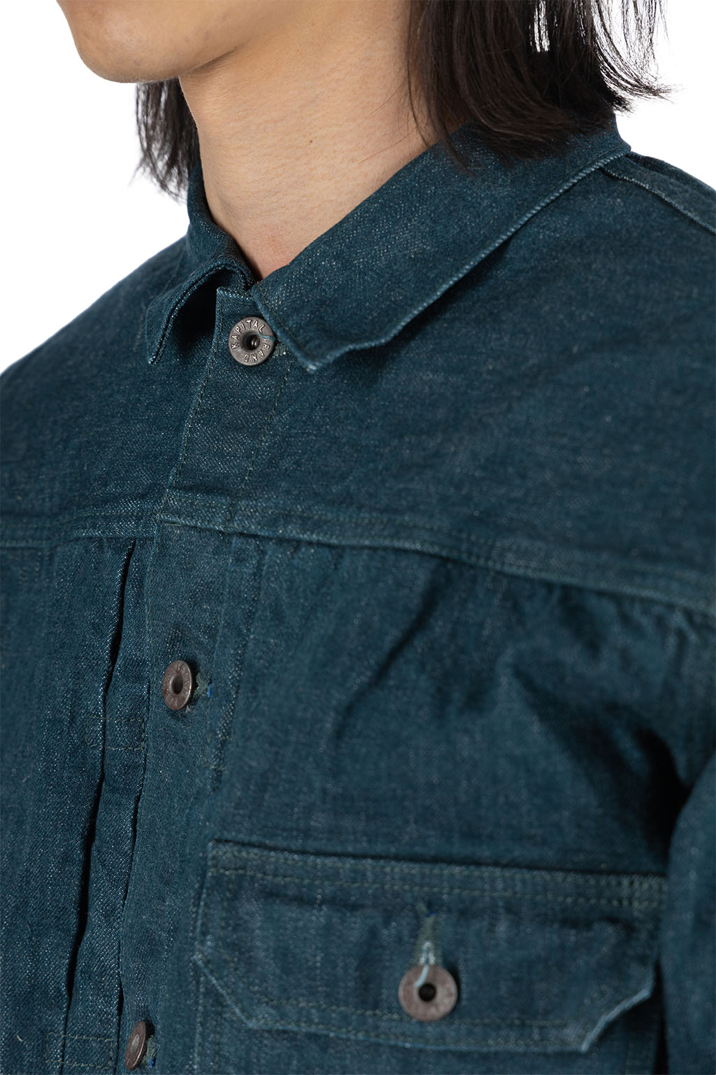 Kapital - No.4 Plant Dyed Denim 1st Jacket