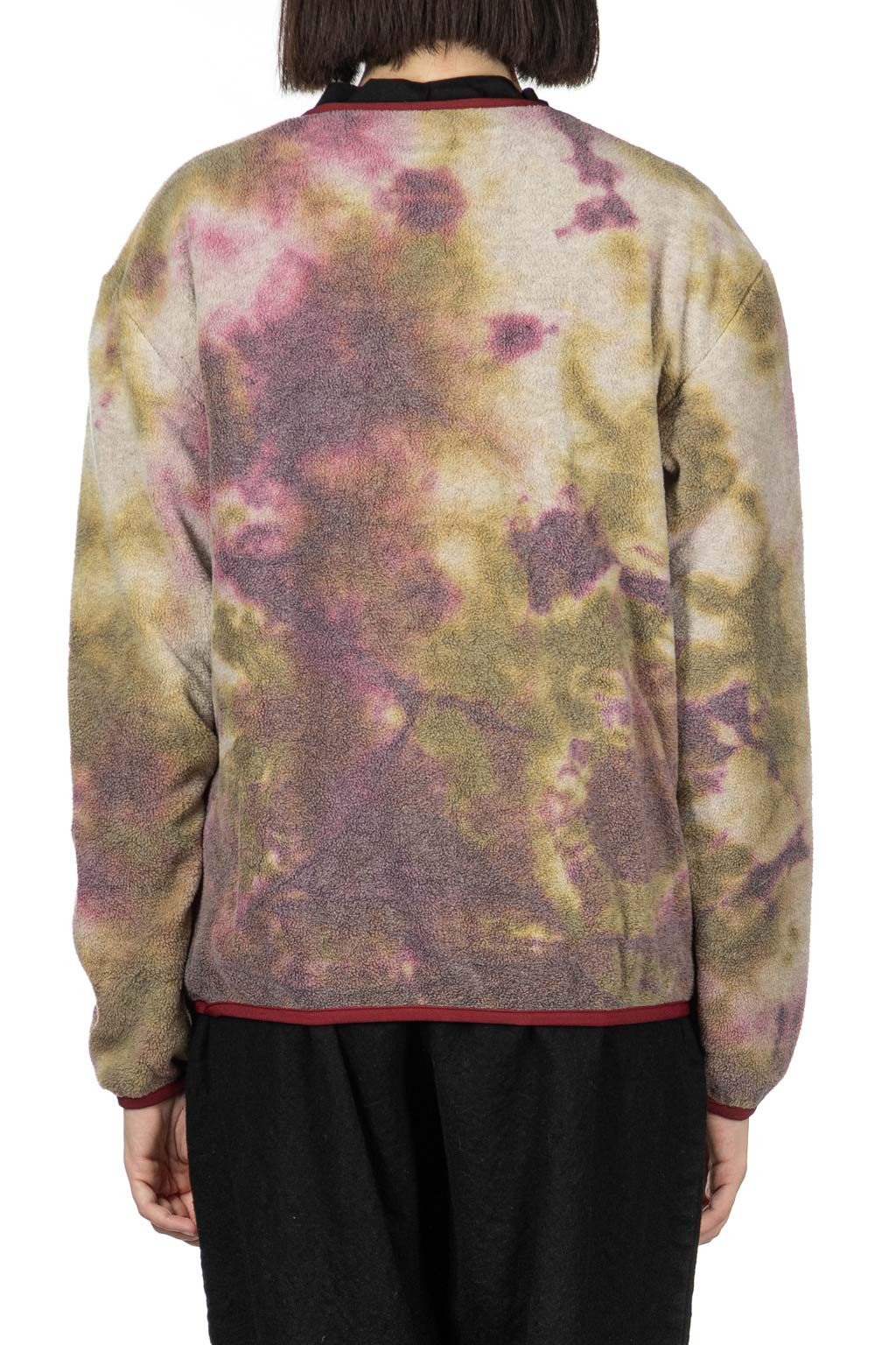 Kapital Reverse Fleece Tie Dye Packed T (ASHBURY DYED) - Khaki